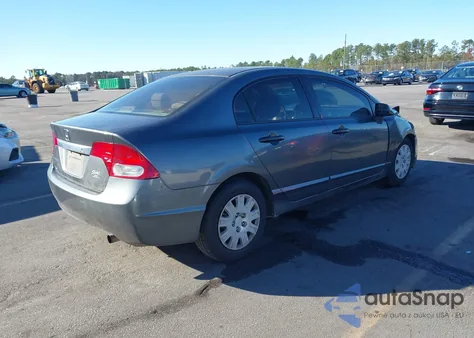 2009 Honda Civic Vp from USA, damaged, VIN 2HGFA16309H340595